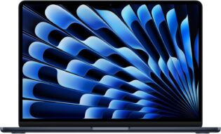 Apple MacBook Air 13 Pouces Portable avec Puce M5 : Conçu pour l’IA, Écran Liquid Retina 13,6 Pouces, Mémoire unifiée 16 Go, SSD 512 Go, Caméra Center Stage 12 MP, Touch ID, Wi-FI 7 ; Minuit