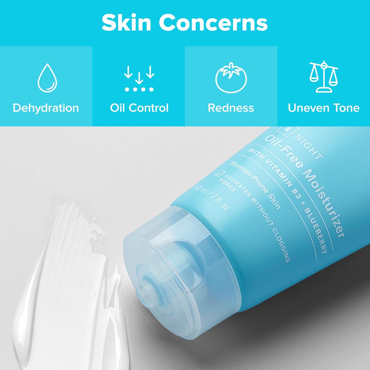 Paula's Choice CLEAR Oil-Free Face Moisturizer, Lightweight Facial Cream for Acne-Prone Skin, Hyaluronic Acid, Pore-Minimizing Niacinamide, Soothing Antioxidants, Calms Redness, Fragrance- Free - Image 2