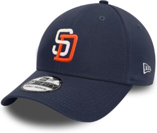New Era MLB Casquette de Baseball 39Thirty Bleu Logo de l'équipe Chapeau 3930 visière incurvée Unisexe