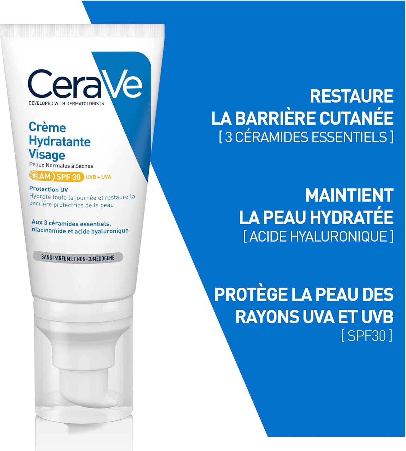 CeraVe Crème Hydratante Visage - Image 2