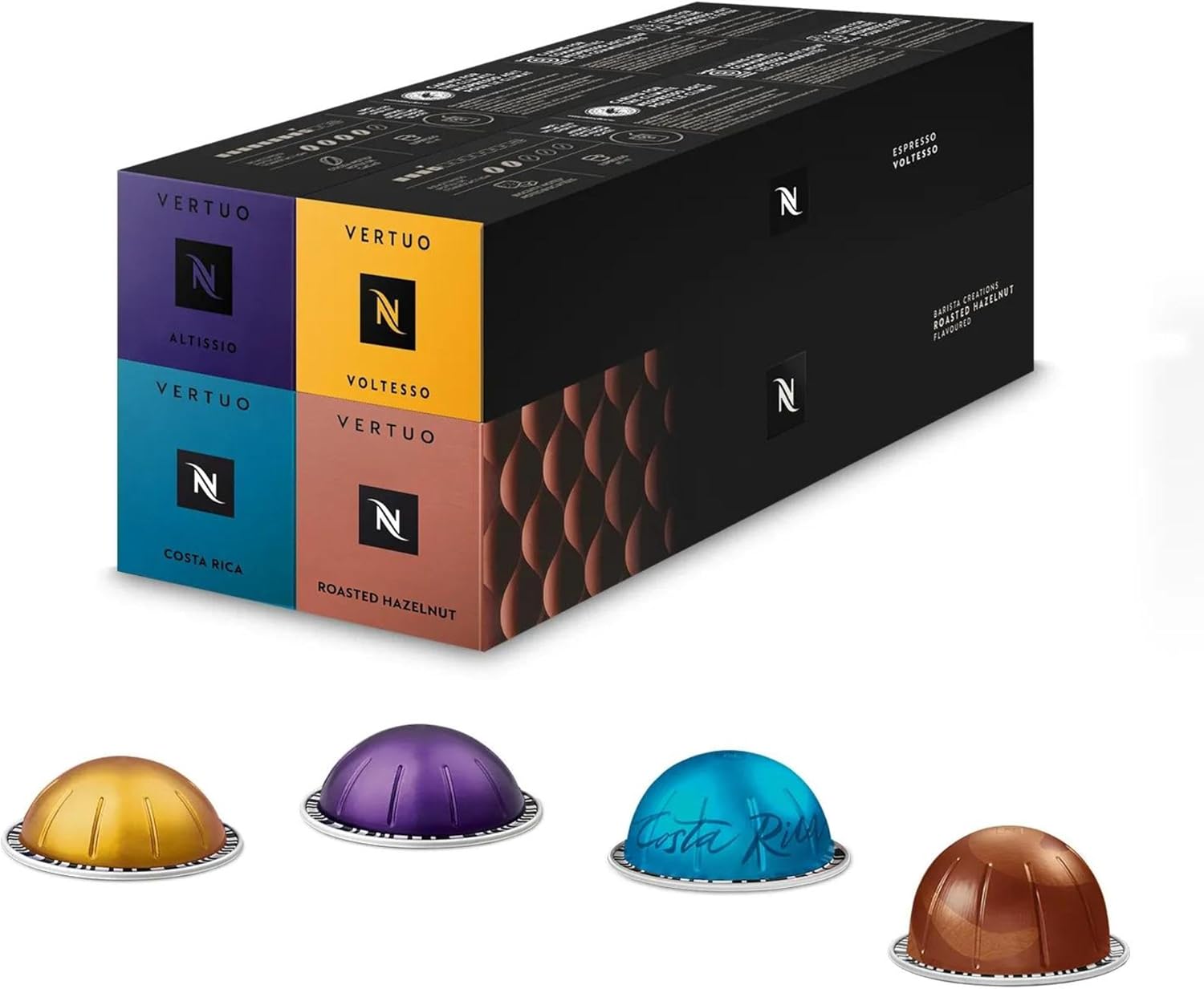 Nespresso Krups Machine à Café Vertuo Next Gris Claire+52 capsules offertes, Capsules café Vertuo seulement, Technologie Centrifusion, 5 Tailles de Tasses, Design Moderne, Arrêt Automatique, YY5902FD - Image 2