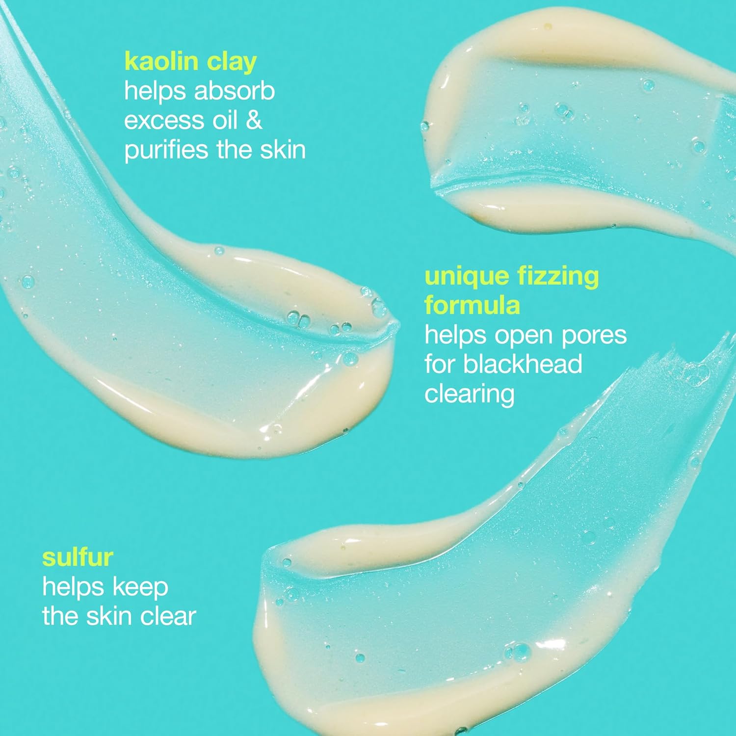 Dermalogica Clear Start Blackhead Clearing Fizz Mask (1.7 Fl Oz) Purifying Pore Cleansing Mask with Kaolin Clay and Sulfur - Absorbs Excess Oil To Purify Skin - Image 3