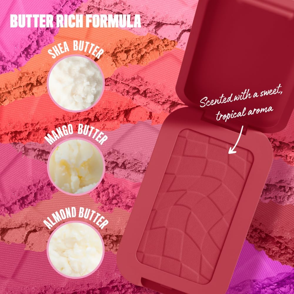 NYX Professional Makeup Buttermelt Blush Poudre Fondante Back and Butta - Image 2