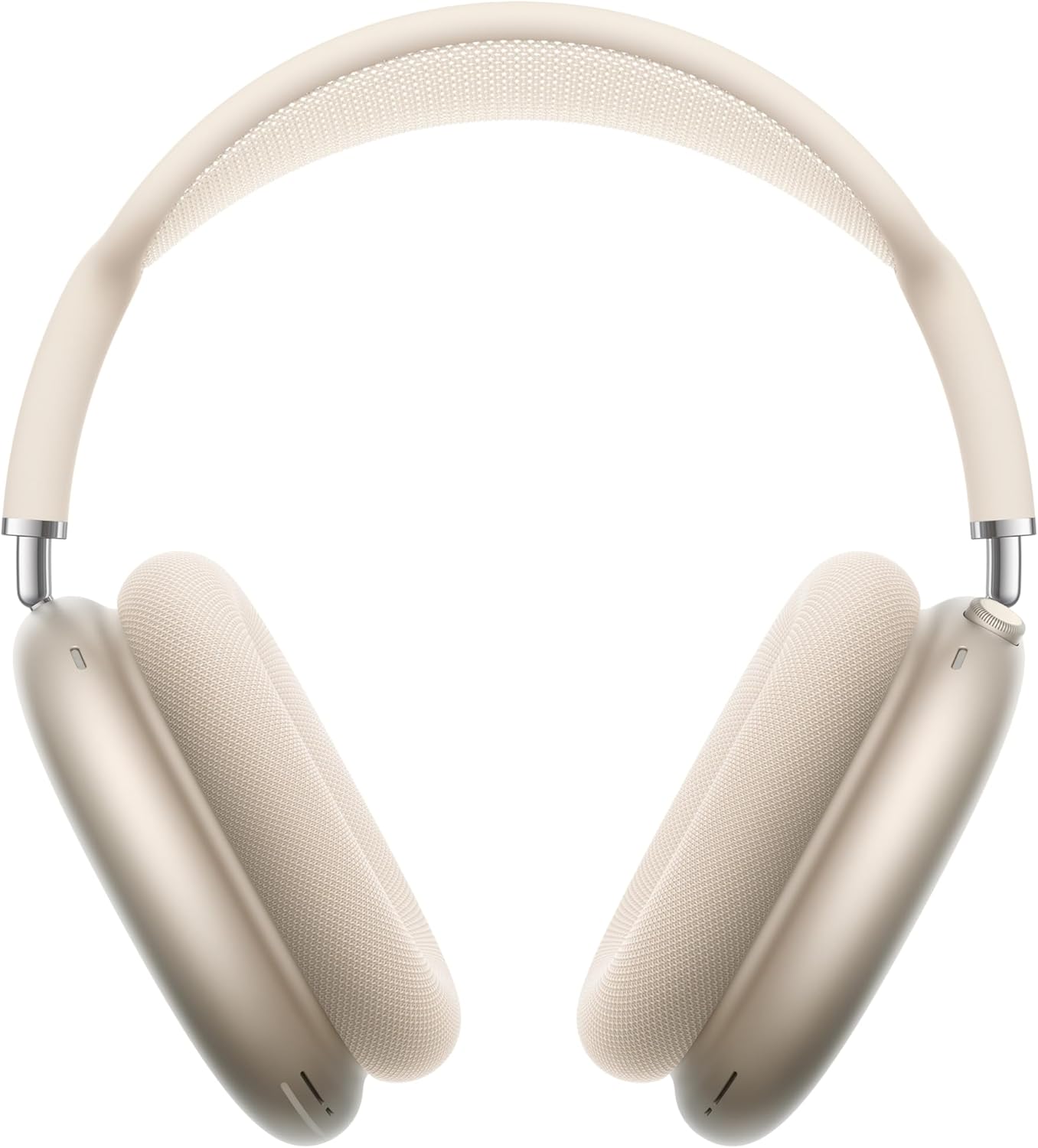 Apple AirPods Max 2, Casque Circum-auriculaire sans Fil, Réduction Active du Bruit, Audio adaptatif, Audio Spatial personnalisé, Traduction en Direct, Casque Bluetooth - Lumière stellaire