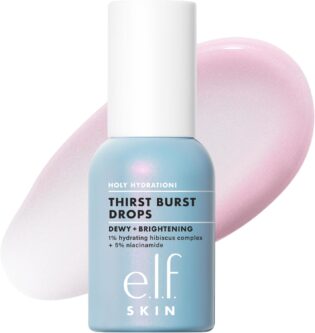 71iJG5cgmuL._AC_SL1500_.jpg e.l.f. SKIN Holy Hydration! Thirst Burst Drops, Serum For A Radiant Complexion Instantly & Over Time, Made With Hyaluronic Acid, Vegan & Cruelty-Free