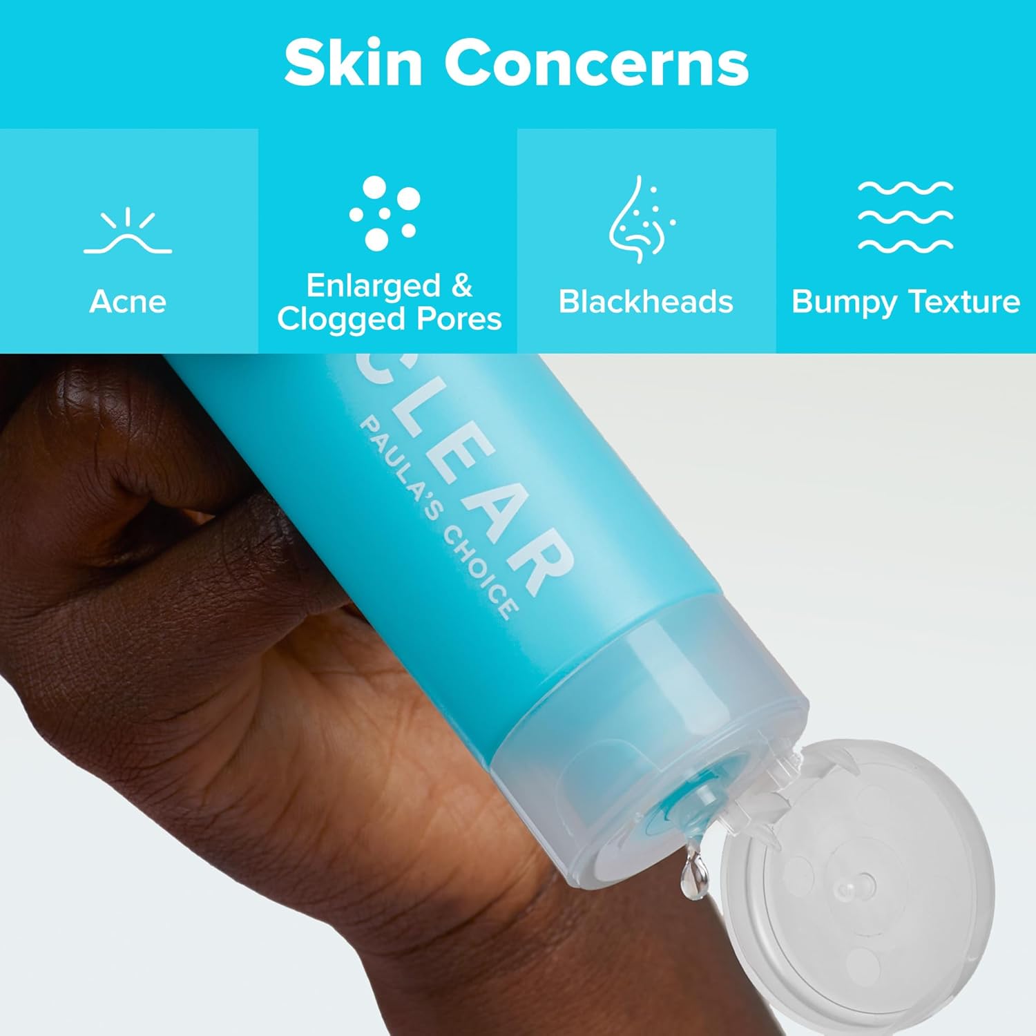 Paula's Choice CLEAR Anti-Redness Exfoliating Solution, 2% Salicylic Acid Liquid Exfoliant for Face, Face Exfoliant for Mild to Severe Acne & Breakouts, Blackheads and Clogged Pores, Fragrance-Free - Image 3