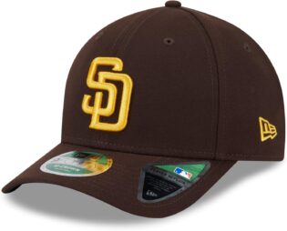 New Era 9Forty M-Crown Baseball Cap Chapeau réglable Snapback avec Logo de l'équipe MLB NHL Fan Articles Chapeau visière courbée