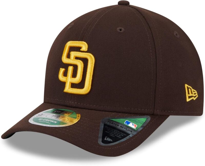 New Era 9Forty M-Crown Baseball Cap Chapeau réglable Snapback avec Logo de l'équipe MLB NHL Fan Articles Chapeau visière courbée