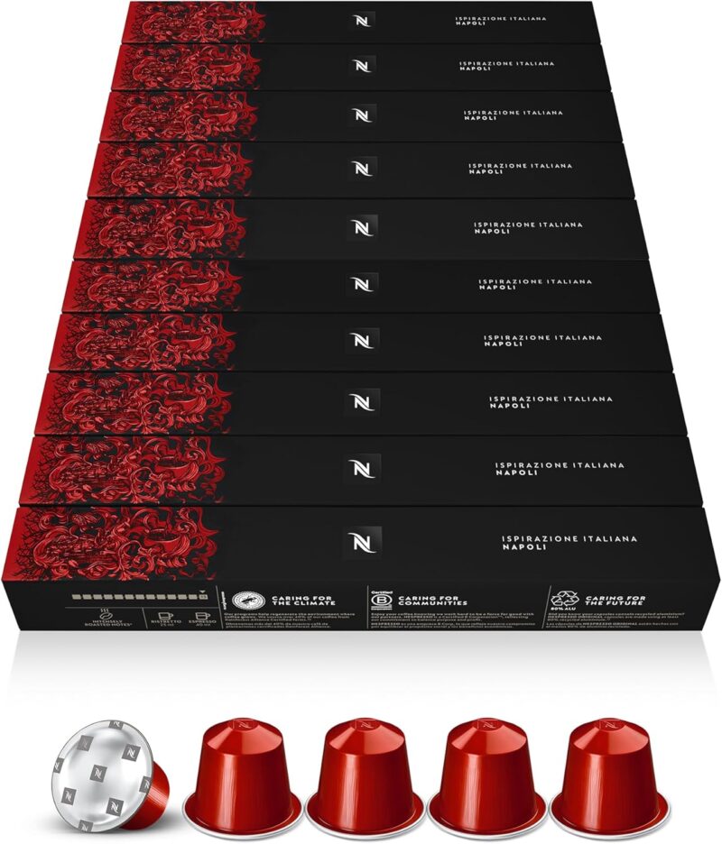 Nespresso Original - Napoli - pack 100 capsules - intensité 13