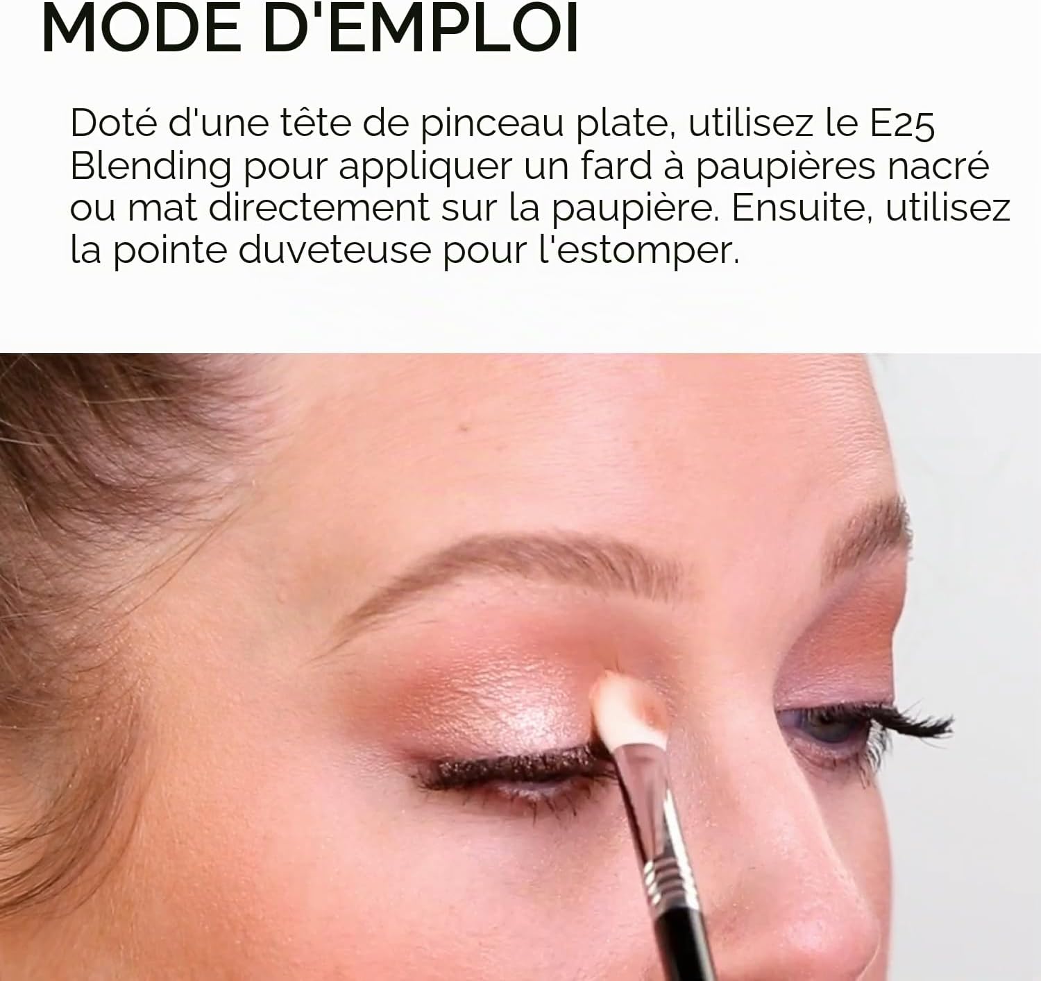 Blending Brush - E25 by SIGMA for Women - 1 Pc Brush - Image 4