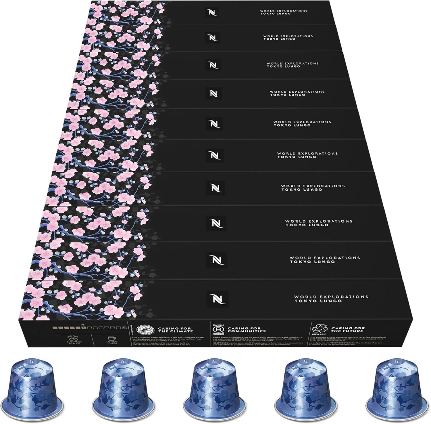 Nespresso Original - Tokyo - pack 100 capsules - intensité 6