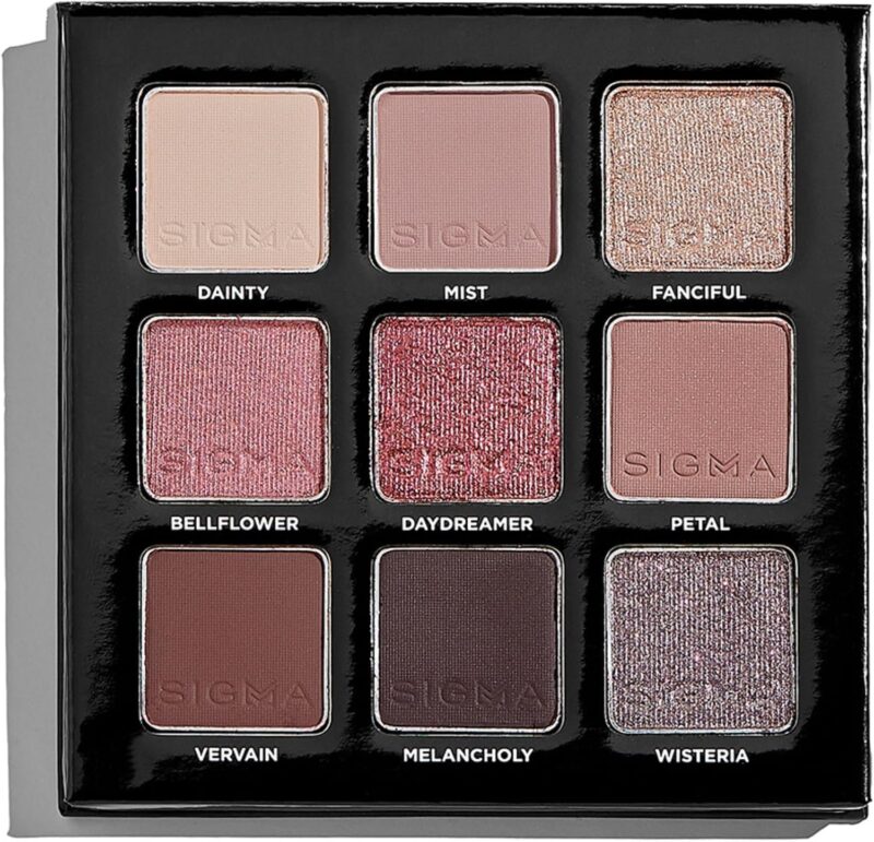 Eyeshadow Palette - Hazy by SIGMA for Women - 0.32 oz Eye Shadow