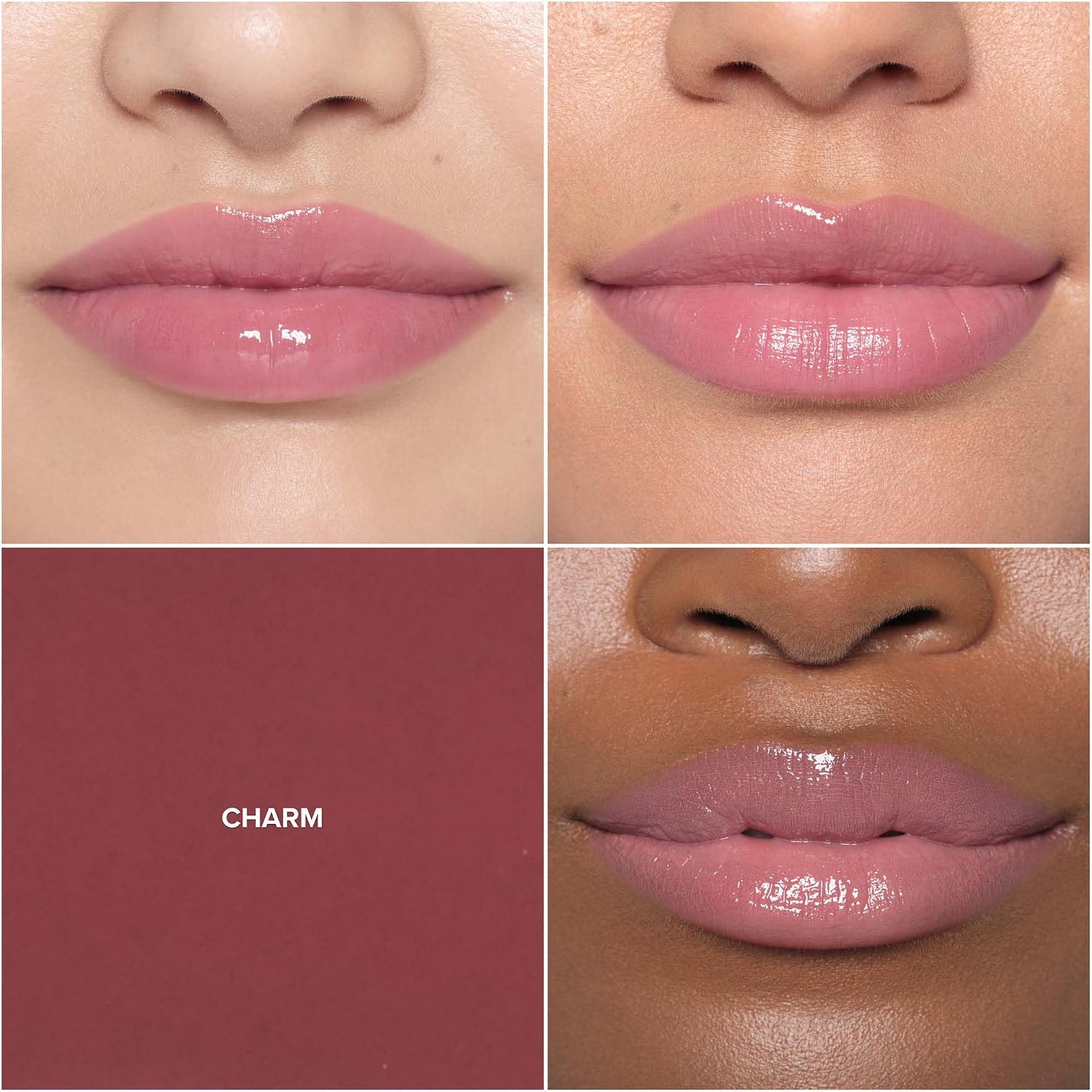 Anastasia Beverly Hills Kiss Theory Baume à lèvres teinté – Finition du rouge à lèvres en gel hydratant avec acide hyaluronique et vitamine E, couleur repulpée et non collante – Charme - Image 2