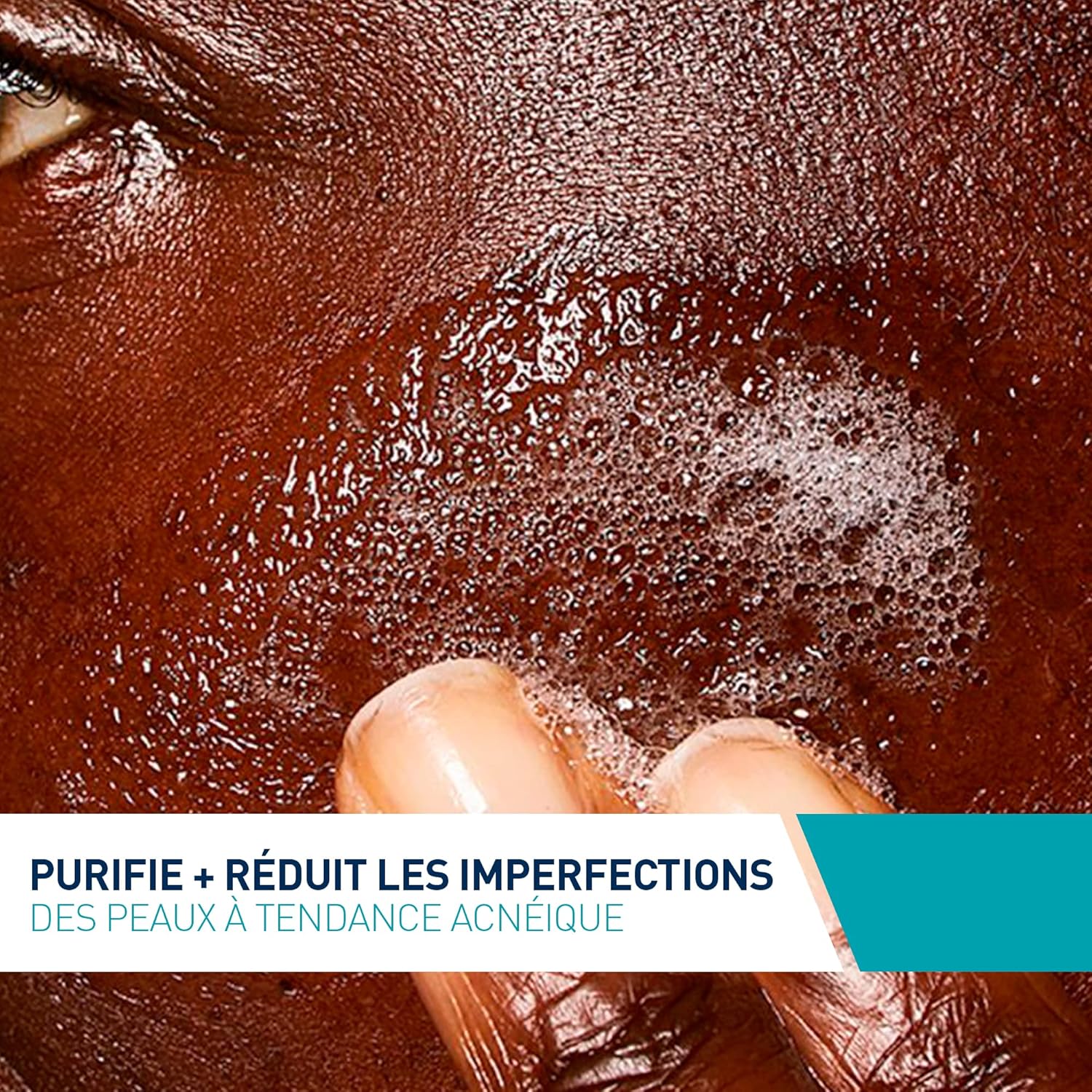 CeraVe - Gel Moussant Anti-Imperfections - Purifie la Peau en douceur et Réduit les Imperfections - Acide Salicylique, Argile Blanche, Céramides et Niacinamide - Peau à Tendance Acnéique - Image 2
