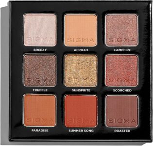 81kAjB62ZML._AC_SL1500_.jpg SIGMA Beauty Fiery Eyeshadow Palette For Women 0.32 oz Eye Shadow
