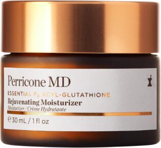 Perricone MD Essential Fx Acyl-Glutathione Rejuvenating Moisturiser 30ml – Hydrating, Fast-Absorbing Skin Firming Cream with Vitamin F Blend – Reduces Deep Wrinkles, Strengthens Moisture Barrier