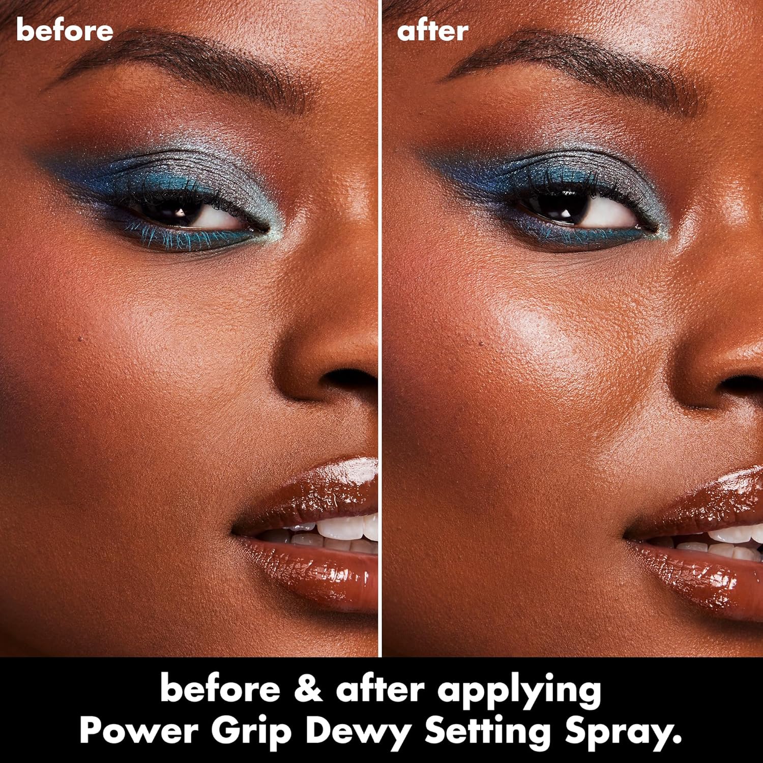 e.l.f. Spray Power Grip Dewy Setting - Formule ultra fine et longue durée - Fixe le maquillage pour une finition hydratée et profonde, végétalien et sans cruauté envers les animaux - Image 3
