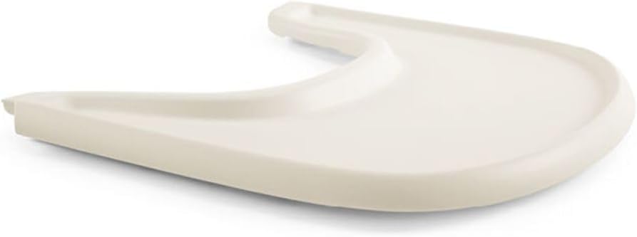 Stokke Plateau blanc – Compatible avec l'ensemble Tripp Trapp Baby – Pratique à utiliser et à nettoyer – Fabriqué en plastique sans BPA – Convient aux tout-petits de 6 à 36 mois - Image 4