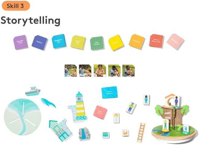 Lovevery Reading Skill Kit d'apprentissage à Lire pour la Maternelle et Le 1er degré, Jeux et Livres téléphoniques Amusants, Partie 2 - Image 6