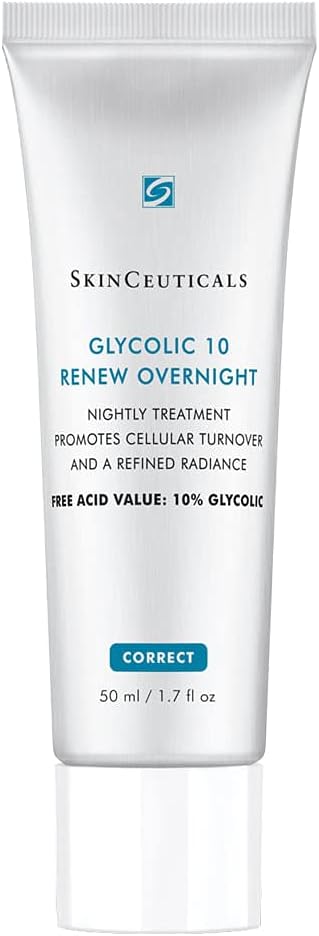 Glycolic 10 Renew Overnight by SkinCeuticals for Women - 1.7 oz Treatment