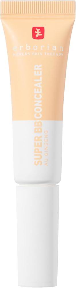 515LBXXgRPL._AC_SL1000_.jpg Erborian - Super BB CONCEALER - Anticernes-Soin Haute Couvrance Enrichi en Niacinamide et SPF 25 - Correcteur Yeux Hydratant, Fini Naturel - Cosmétique Coréenne - Caramel 3ml