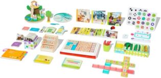 Lovevery Reading Skill Kit d'apprentissage à Lire pour la Maternelle et Le 1er degré, Jeux et Livres téléphoniques Amusants, Partie 2