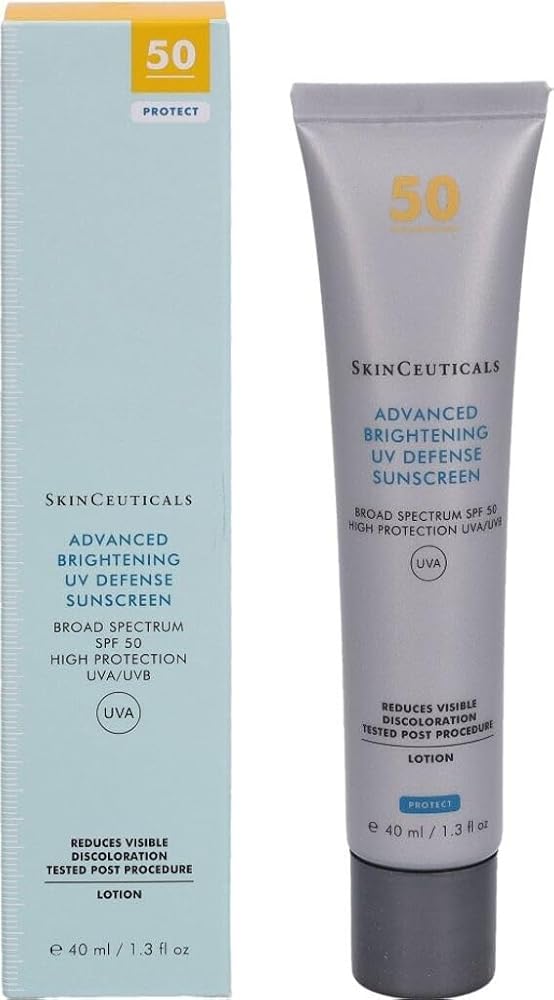 Creme Solaire Anti-taches Spf50 Advanced Brightening Uv Defense 40ml Protect Skinceuticals