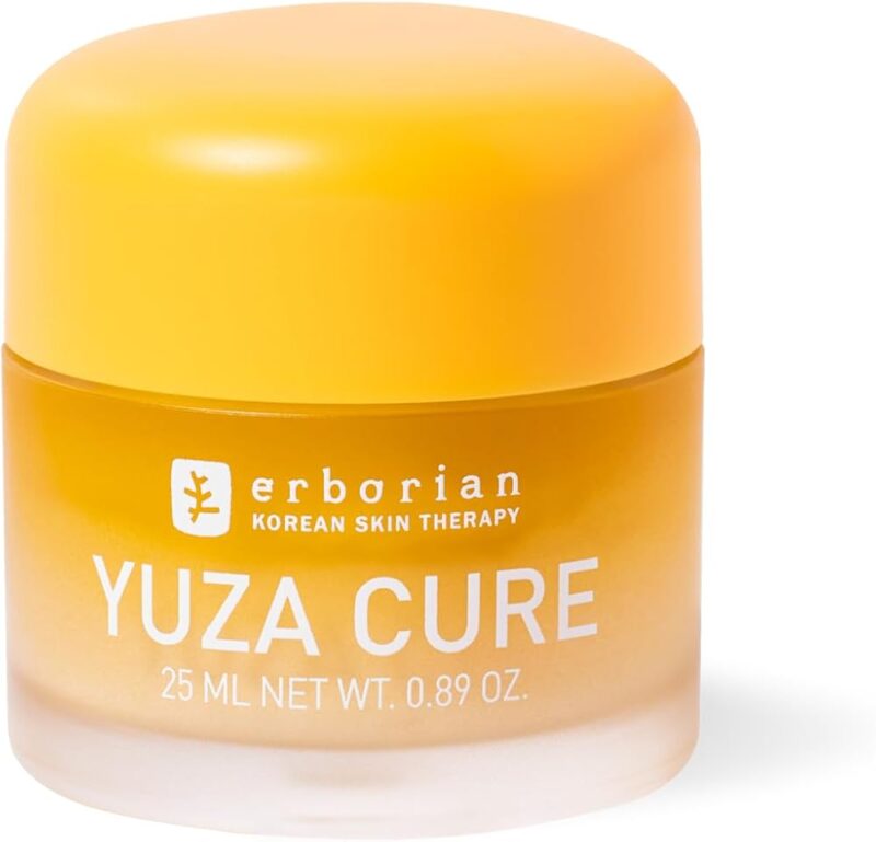 Erborian Yuza Cure, Gel Crème Anti-Taches, 25 ml | Cosmétique coréen, extrait de yuzu, atténue les marques pigmentaires, renforce la peau, teint homogène