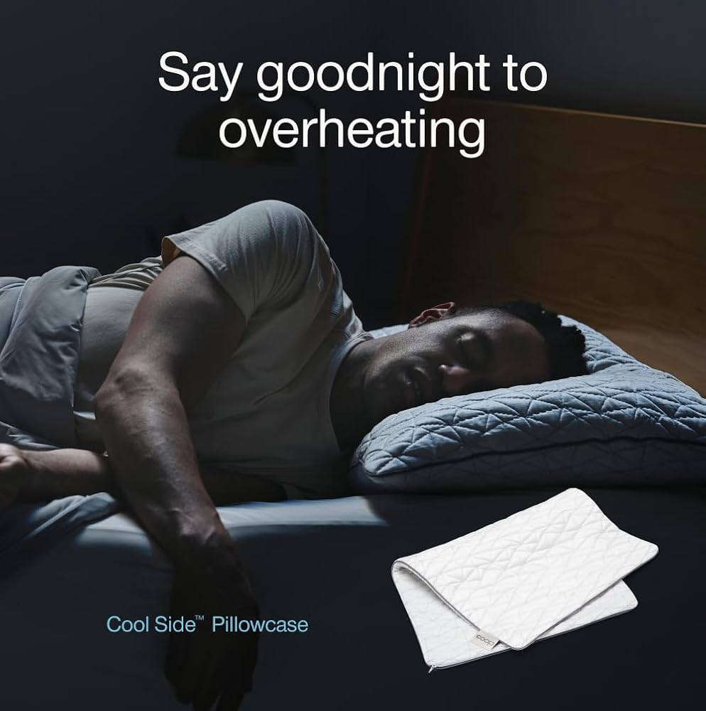 Coop Home Goods - Taie d'oreiller rafraîchissante pour Les dormeurs Chauds – Technologie Lulltra Cool – Viscose Rayonne et Jacquard dérivée de Bambou – Taie d'oreiller Lisse et Respirante des Deux - Image 5