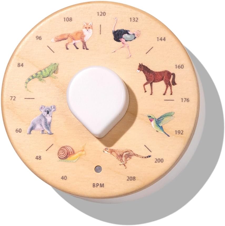 Lovevery | Le Kit Musical | 6 Instruments de Musique et Un Livre de Rythmes et Chansons, Jouet éducatif inspiré Montessori pour Enfants de 18 Mois à 4 Ans - Image 11