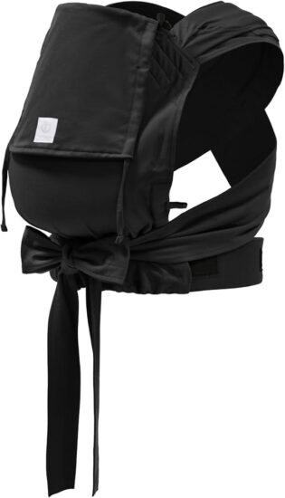 616we7NZulL._AC_SL1000_.jpg Porte-bébé Stokke Limas, Glacier Green (OCS) - Porte-bébé avec pans à nouer pour nouveau-né - Trois options de portage - Sûr dès la naissance et jusqu'à 15 kg