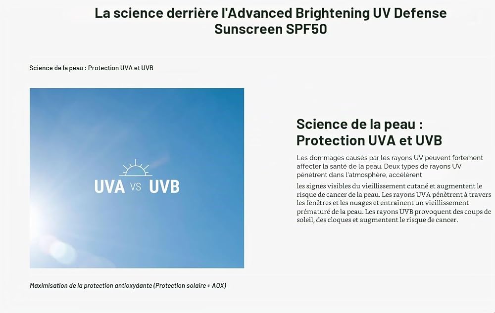 Creme Solaire Anti-taches Spf50 Advanced Brightening Uv Defense 40ml Protect Skinceuticals - Image 4