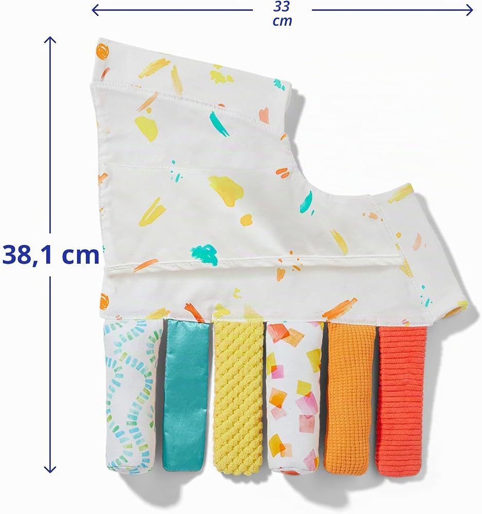 Lovevery Le Jouet des Tissus Sensoriels, Jouets Amovible, L’Accessoire idéal pour Le Tapis d’Éveil pour Bébé de Lovevery Play Gym, dès la Naissance - Image 3