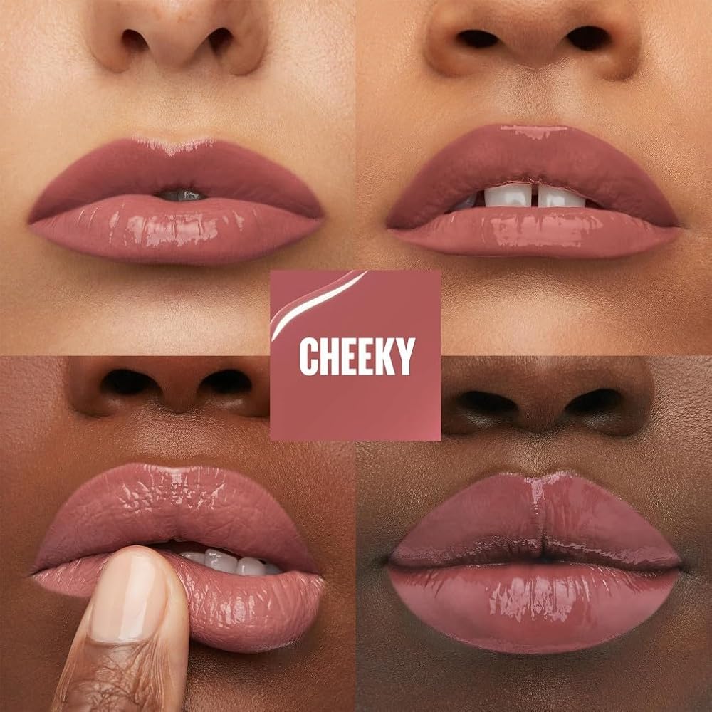 Maybelline New York - Rouge à Lèvres Liquide - Effet Vinyl Brillant - Longue Tenue - SuperStay Vinyl Ink - Teinte : Cheeky (35) - Image 3