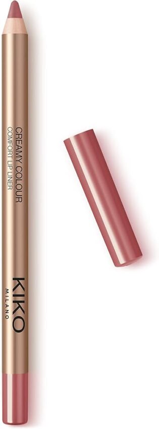 61IBSaOuBiL._AC_SL1000_.jpg KIKO Milano Creamy Colour Comfort Lip Liner - Teinte 05 Pinkish Brown | Crayon à Lèvres | Couleur Intense | Contour Précis | Waterproof | Sans Bavures