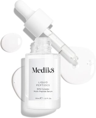 61Io8oi0Q6L._AC_SL1000_.jpg Medik8 Peptides Liquides - Sérum Anti-Âge Multi-Peptides à 30%. - La Technologie Drone-Targeted Lisse les Rides et Repulpe - Favorise la Production de Collagène - 30ml