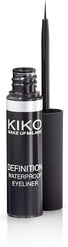 KIKO Milano Definition Waterproof Eyeliner | Eye-Liner Liquide Avec Formule Résistante À L'Eau | Liquide | Résistant à l'eau | Texture crémeuse | Précis - Image 4