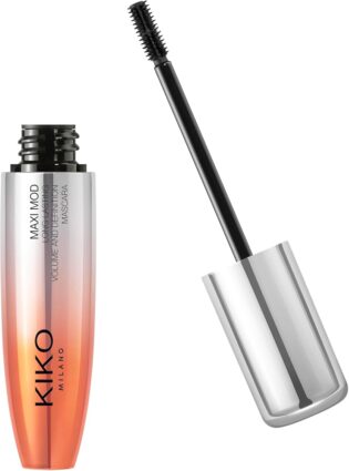 61JB4idZ1HL._AC_SL1000_.jpg KIKO Milano Maxi Mod Mascara | +200% Volume | Tenue 10 Heures | Huile d’Argan | Mini Brosse | Noir Intense