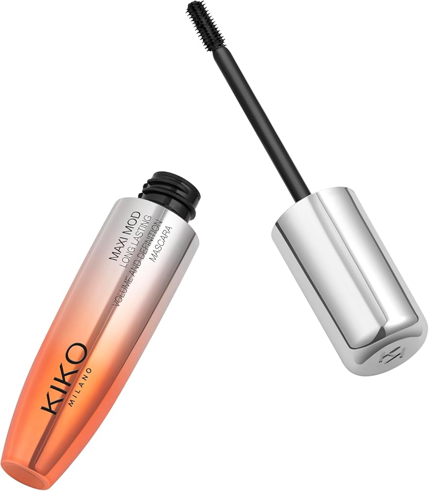 KIKO Milano Maxi Mod Mascara | +200% Volume | Tenue 10 Heures | Huile d’Argan | Mini Brosse | Noir Intense - Image 13