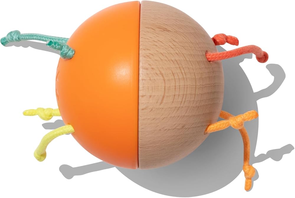 LOVEVERY, Kit de jeu Explorer + livre bonus, jouets de développement pour bébé et cadeau, essentiels pour nouveau-né, y compris les jouets Montessori pour cause et effet et développement de la pince - Image 3