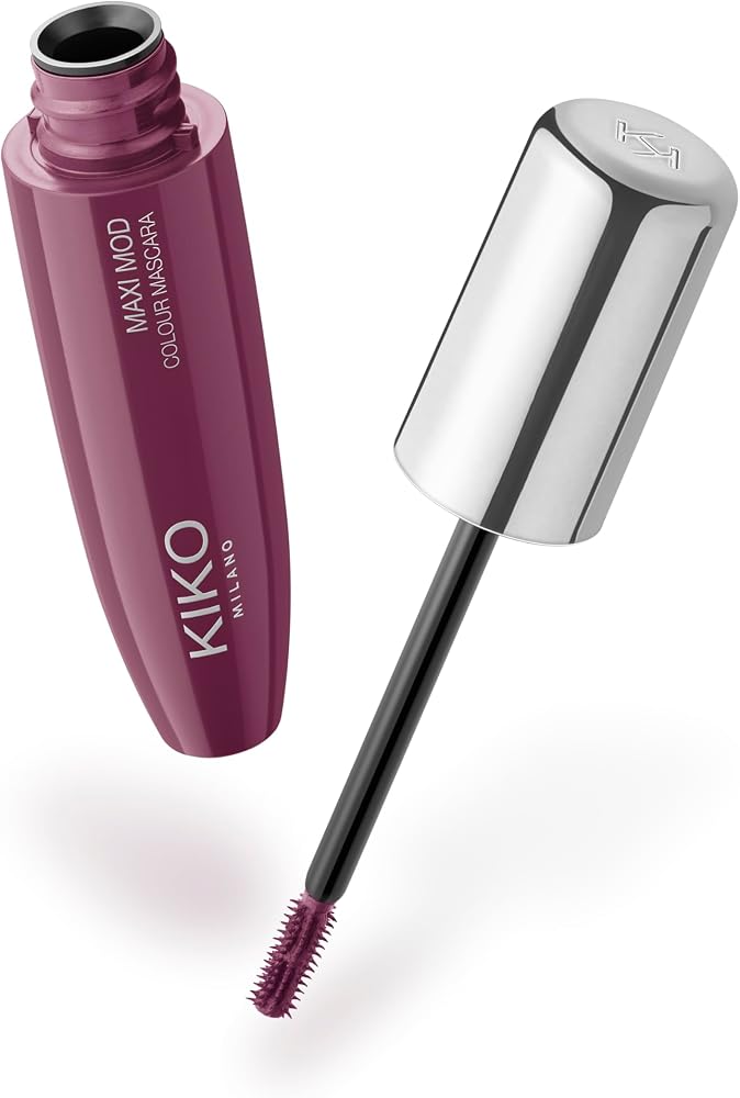 KIKO Milano Maxi Mod Colour Mascara 03, Mascara Coloré Avec Mini-Applicateur Et Effet Volumateur Maxi - Image 3