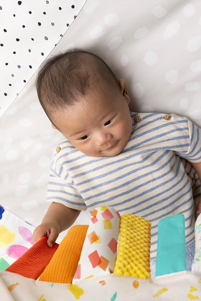 Lovevery Le Jouet des Tissus Sensoriels, Jouets Amovible, L’Accessoire idéal pour Le Tapis d’Éveil pour Bébé de Lovevery Play Gym, dès la Naissance - Image 6