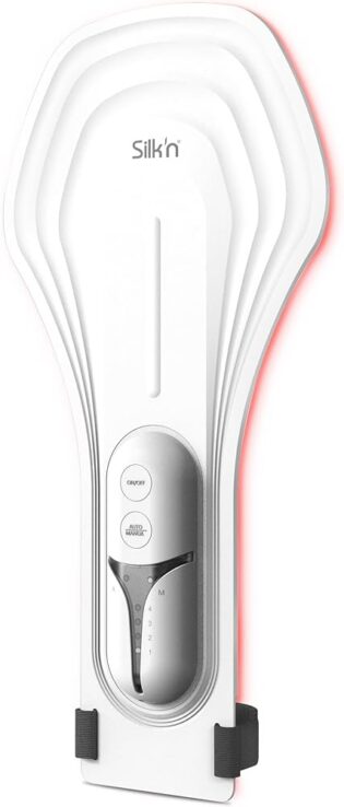 61T0DWuRq3L._AC_SL1000_.jpg Silk'n Masque LED pour les mains - LED Hand Mask - Masque lumineux pour la main sèche et abimé avec lumière rouge - Soins de peau avec 4 types de lumière - 38 × 18 × 5 cm - Sans fil - Blanc