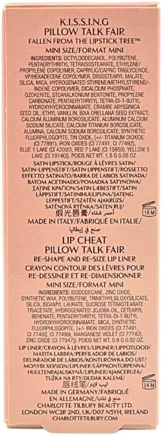 Charlotte Tilbury Mini Pillow Talk Kit de rouge à lèvres - Image 6