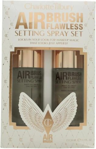 CHARLOTTE TILBURY Airbrush Flawless Setting Spray Set 2 x 34 ml