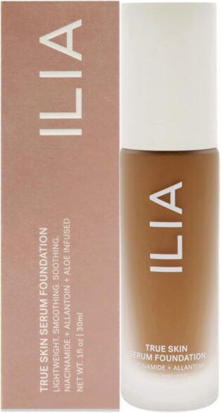 61eKA2edMvL._AC_SL1000_.jpg ILIA Beauty True Skin Serum Foundation - SF11 Martinique For Women 1 oz Foundation