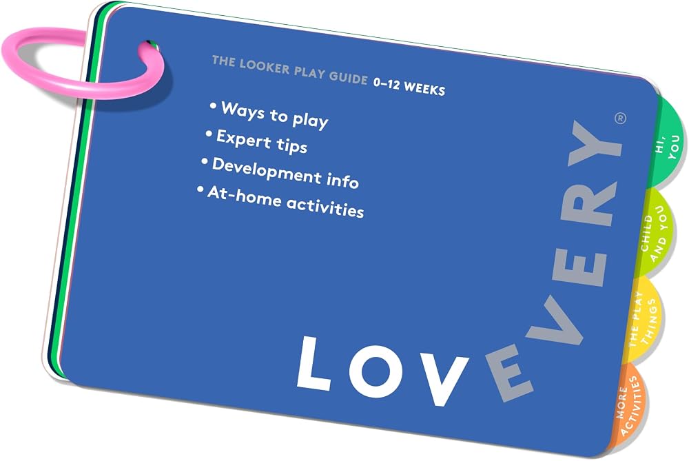 LOVEVERY, The Looker Kit de jeu + livres bonus, jouets à contraste élevé pour bébé, essentiels pour nouveau-né et meilleur cadeau pour bébé de 0 mois et plus - Image 6