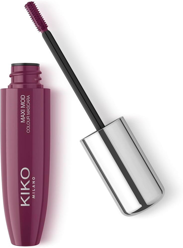 KIKO Milano Maxi Mod Colour Mascara 03, Mascara Coloré Avec Mini-Applicateur Et Effet Volumateur Maxi