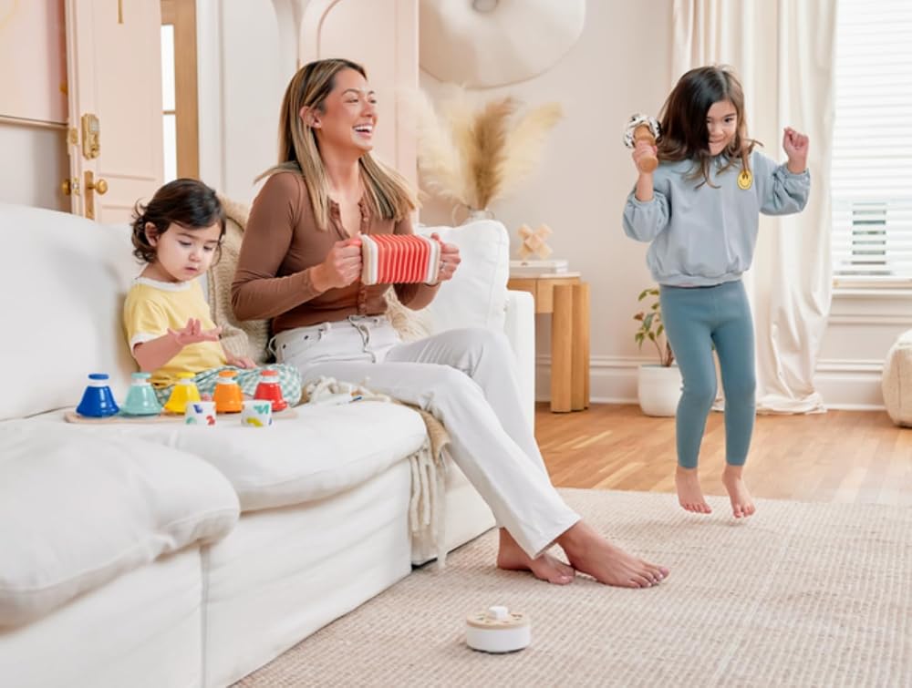 Lovevery | Le Kit Musical | 6 Instruments de Musique et Un Livre de Rythmes et Chansons, Jouet éducatif inspiré Montessori pour Enfants de 18 Mois à 4 Ans - Image 2