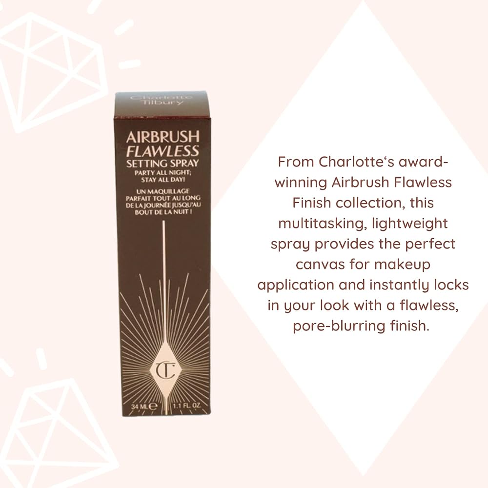 Charlotte Tilbury Airbrush Setting Spray (34ml) - Image 4